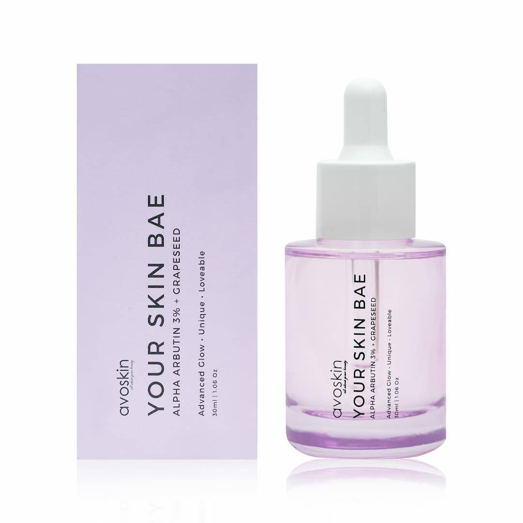 Serum Avoskin Your Skin Bae Alpha Arbutin 30ml-Samarkan Bekas Jerawat (avoskinbeauty.com/Serum Avoskin Your Skin Bae Alpha Arbutin 30ml-Samarkan Bekas Jerawat)
