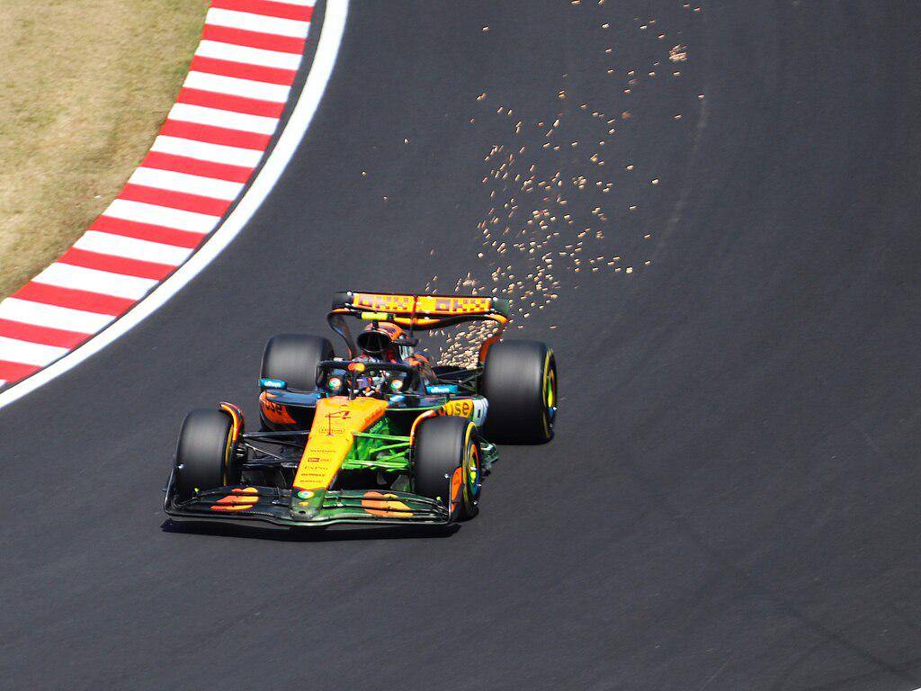 Lando Norris dalam Formula 1 Grand Prix Jepang 2025