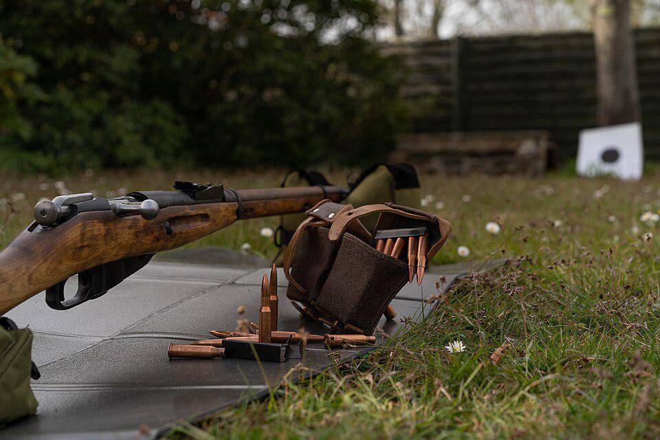 senjata Mosin-Nagant Model 1891 yang digunakan saat Perang Dunia II (commons.wikimedia.org/	Falcon® Photography)