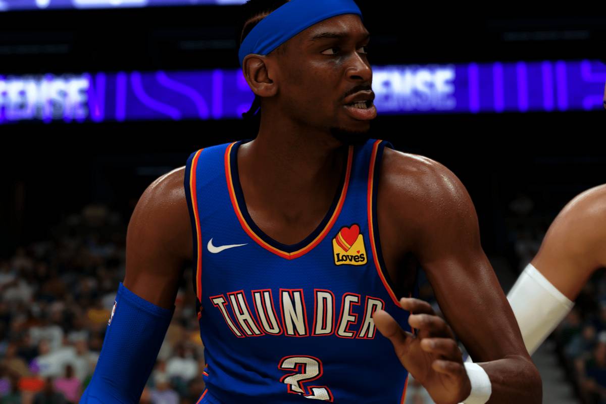 Shai Gilgeous-Alexander dalam NBA 2K26