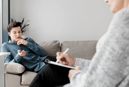 ilustrasi konseling dengan psikolog