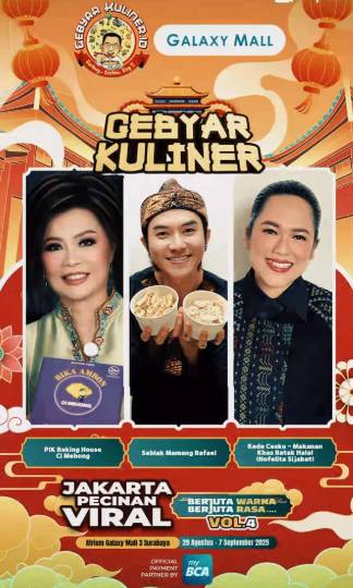 Poster event Gebyar Kuliner. (instagram.com/gebyarkuliner.id)
