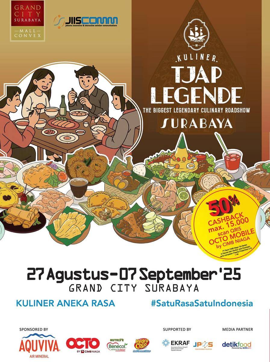 Poster Tjap Legende. (instagram.com/jiiscomm)