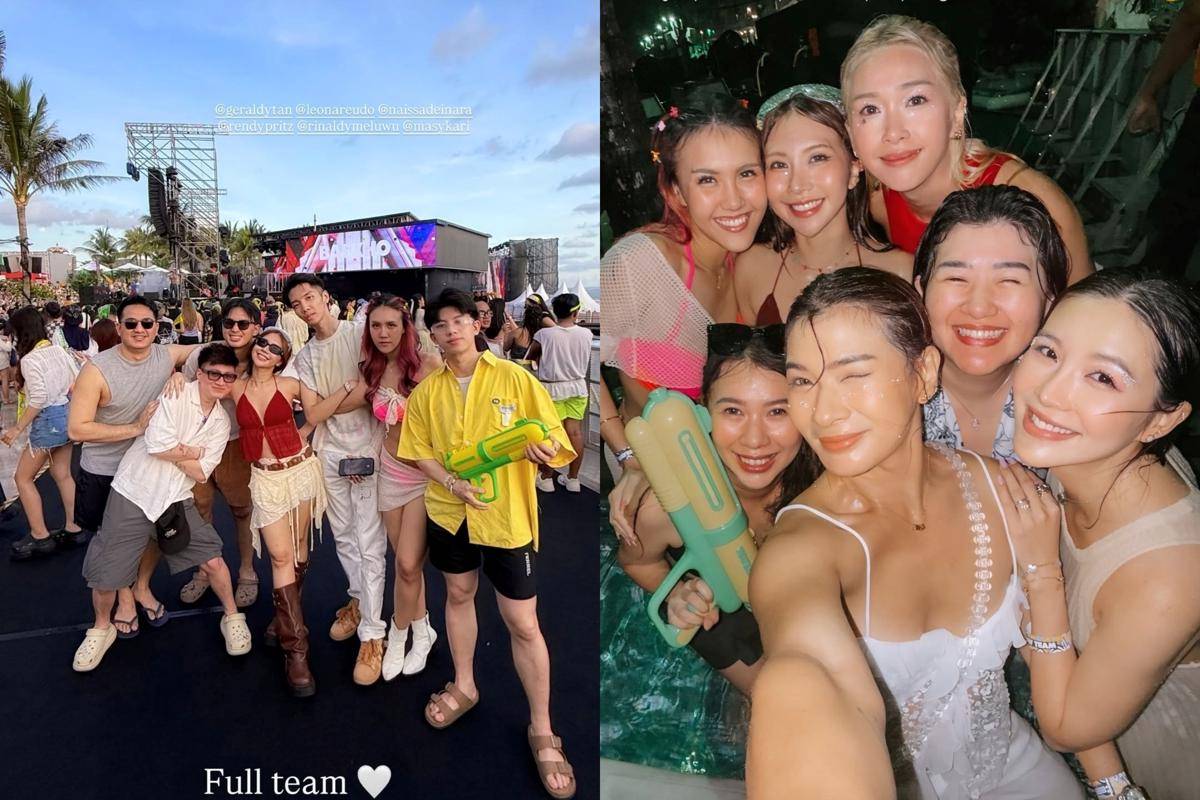 Artis di Waterbomb Bali Day 1