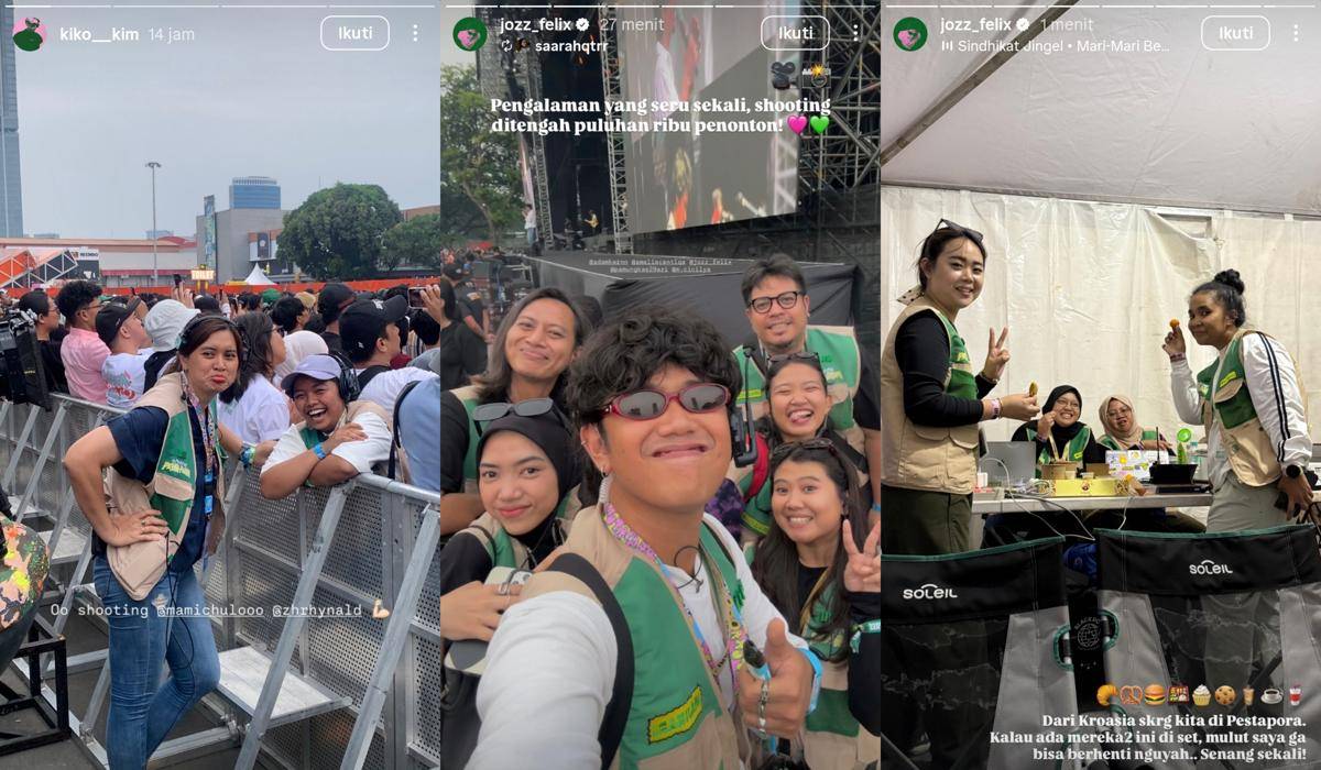 Ernest Prakasa syuting film baru di Pestapora