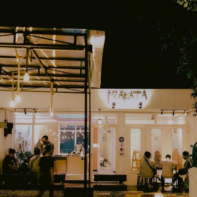 Potret suasana di Prakata Coffee