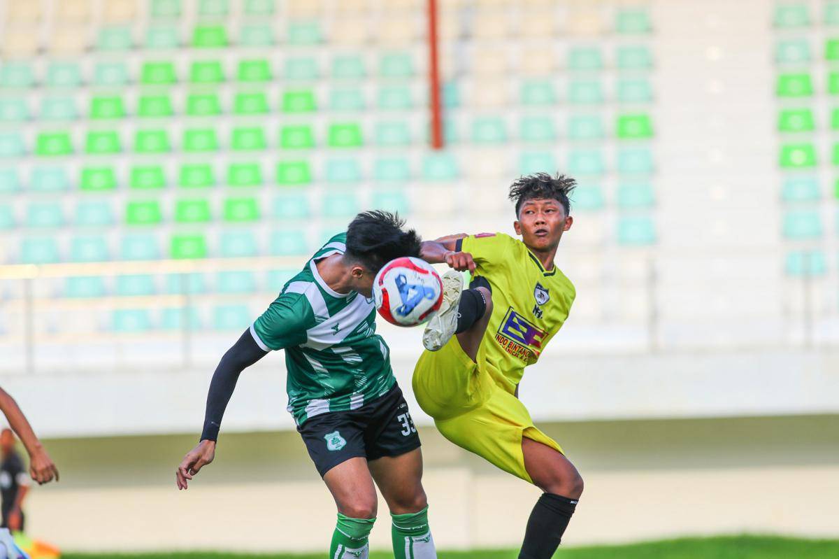 Duel PSMS kontra PS Kwarta di Stadion Mini Pancing, Sabtu (7/9/2025) (IDN Times/Doni Hermawan)