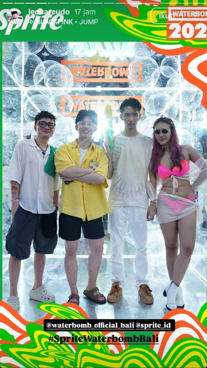 Artis di Waterbomb Bali Day 1