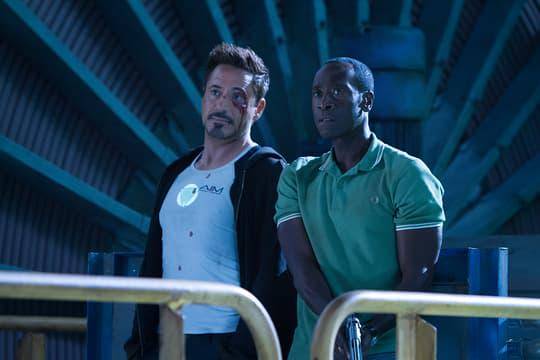Tony Stark dan Rhodey 