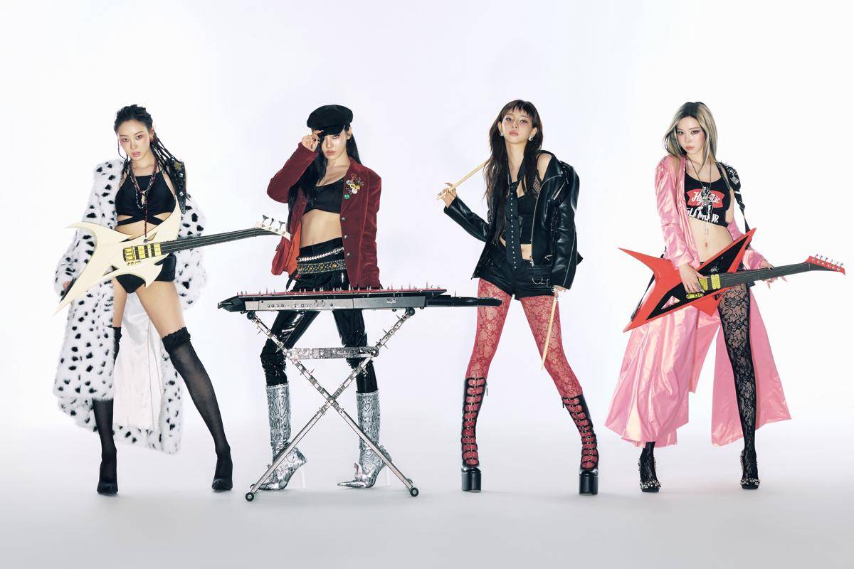 potret aespa di mini album Rich Man (x.com/aespa_official)