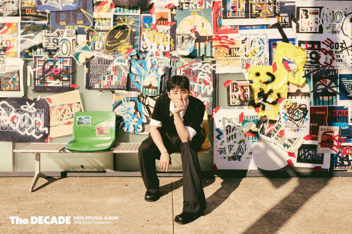 potret DAY6 di full album The DECADE (x.com/day6official)