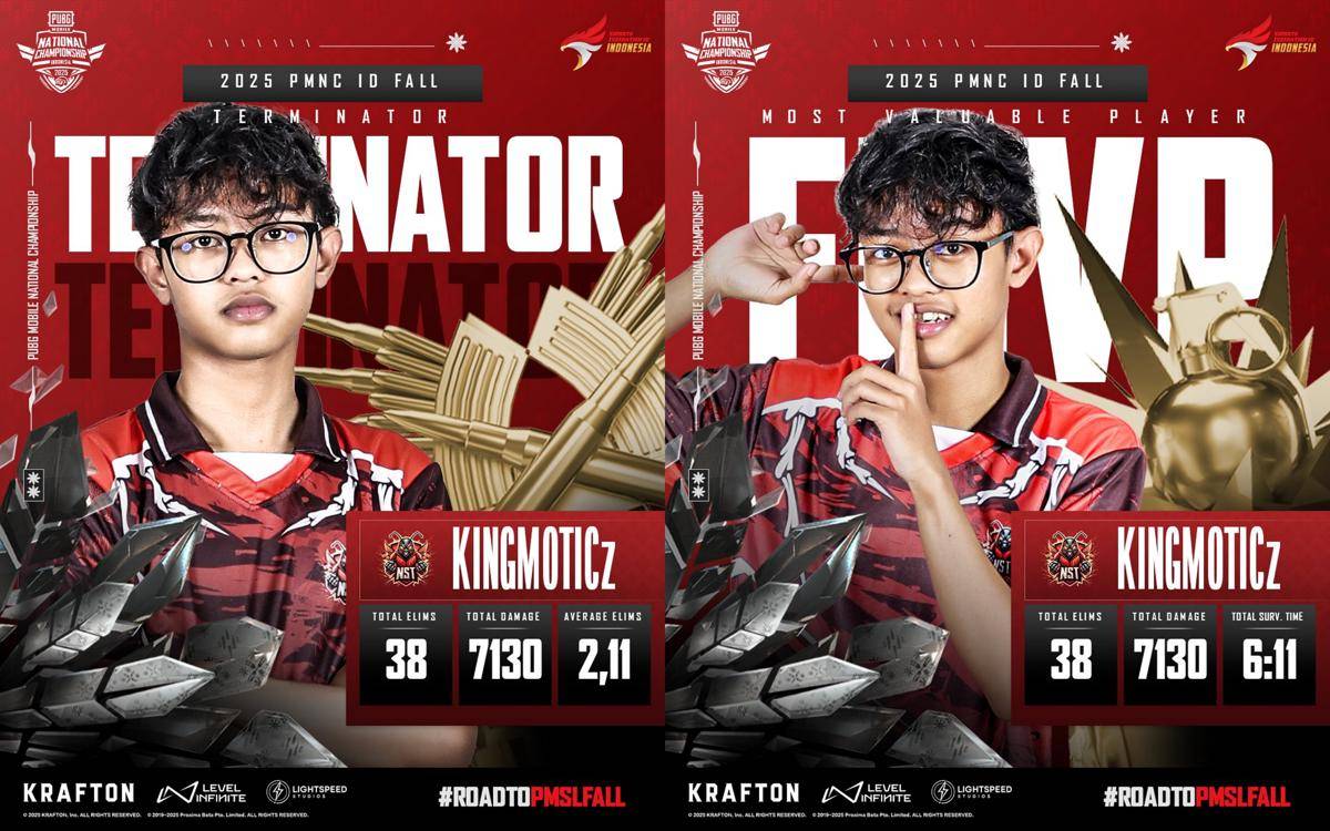 KingMOTICz Borong Gelar Terminator dan MVP
