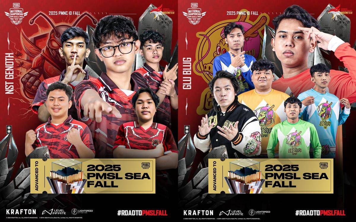 NST Genoth dan GLU BLUG qualified ke PMSL SEA FALL 2025 