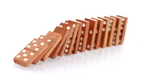ilustrasi domino