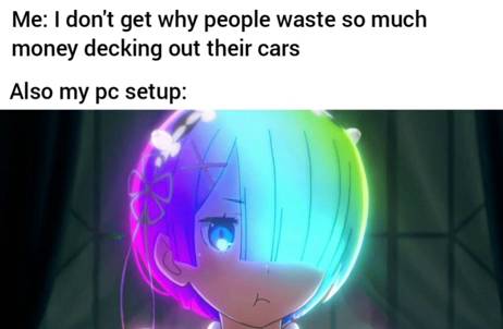 meme anime tentang PC