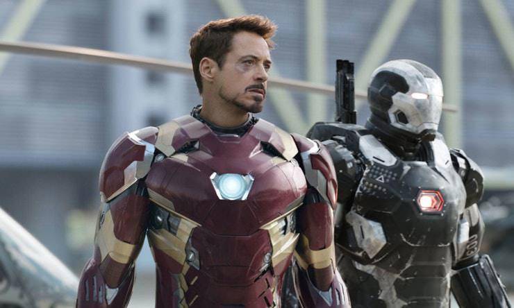 Tony Stark dan Rhodey
