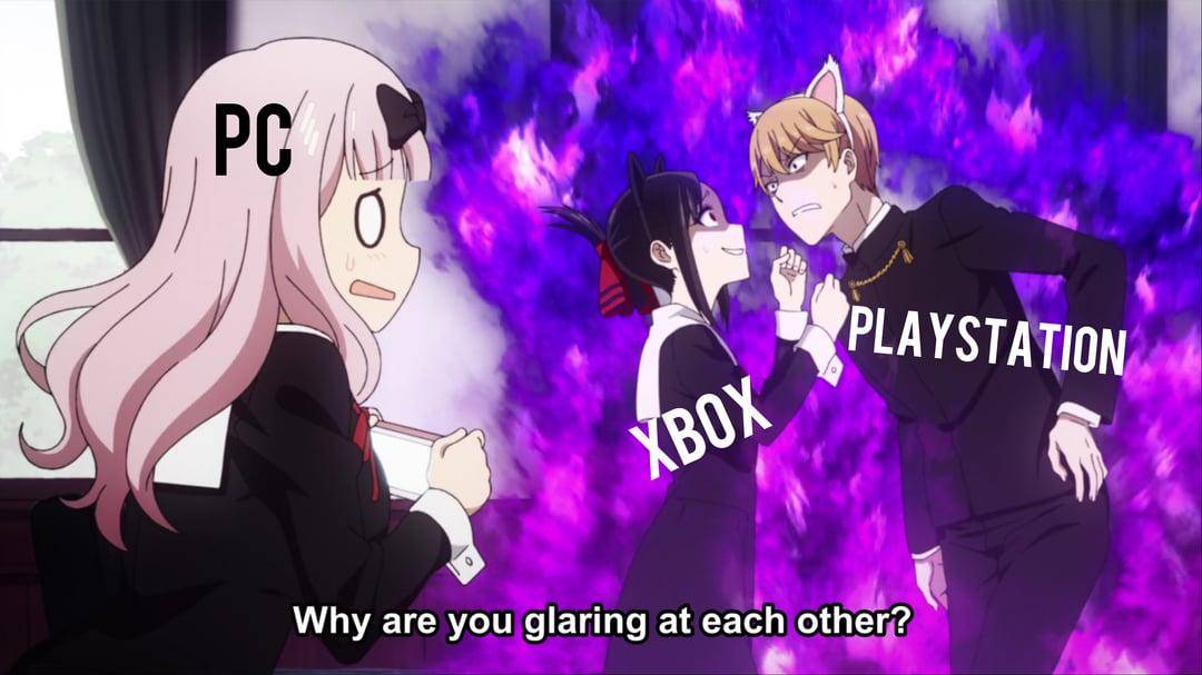 meme anime tentang PC
