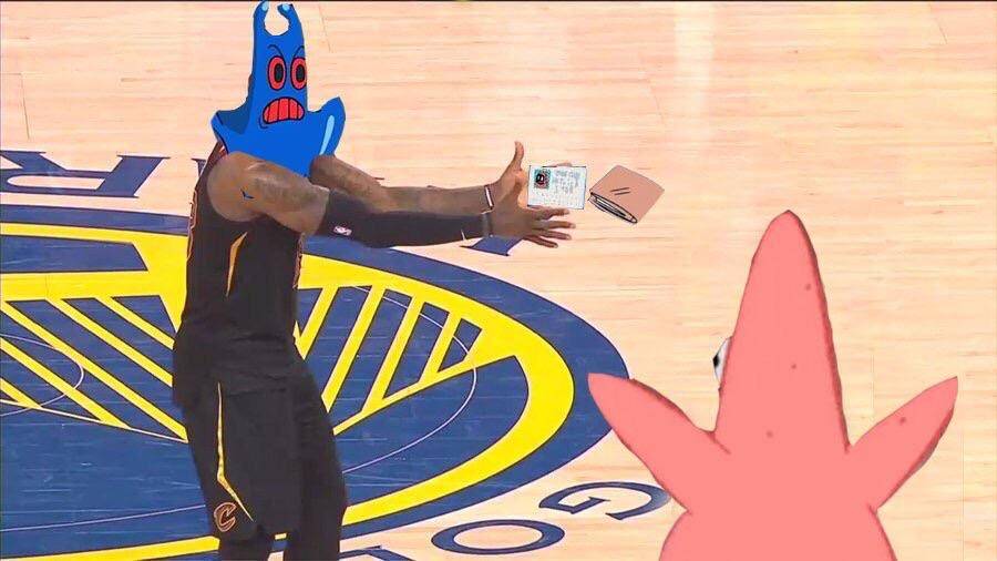 meme SpongeBob tentang dompet
