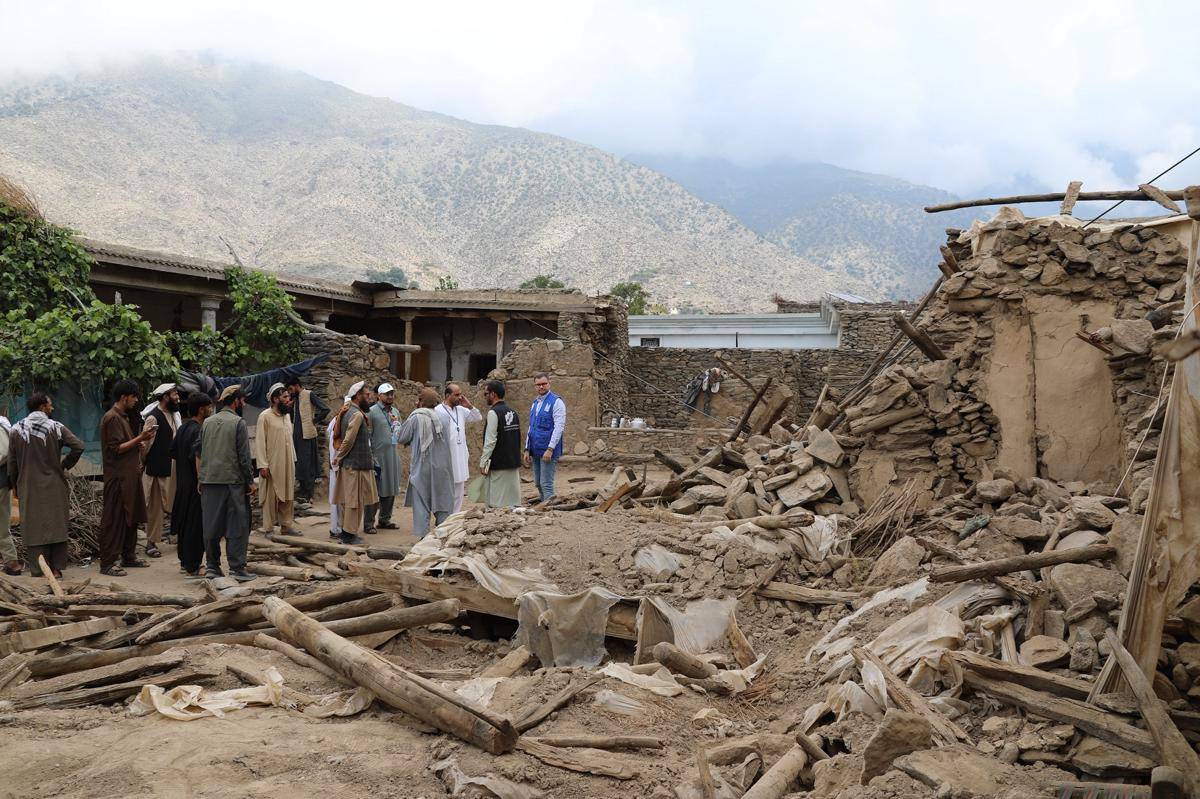 Gempa bumi berkekuatan 6 magnitudo mengguncang wilayah Afghanistan bagian timur pada 31 Agustus 2025, dan telah menewaskan ribuan orang. (x.com/UNDP)