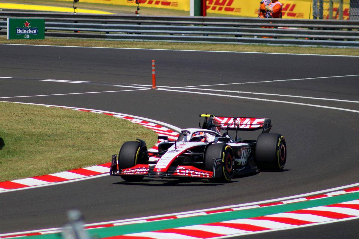 ilustrasi pembalap Haas di Formula 1 