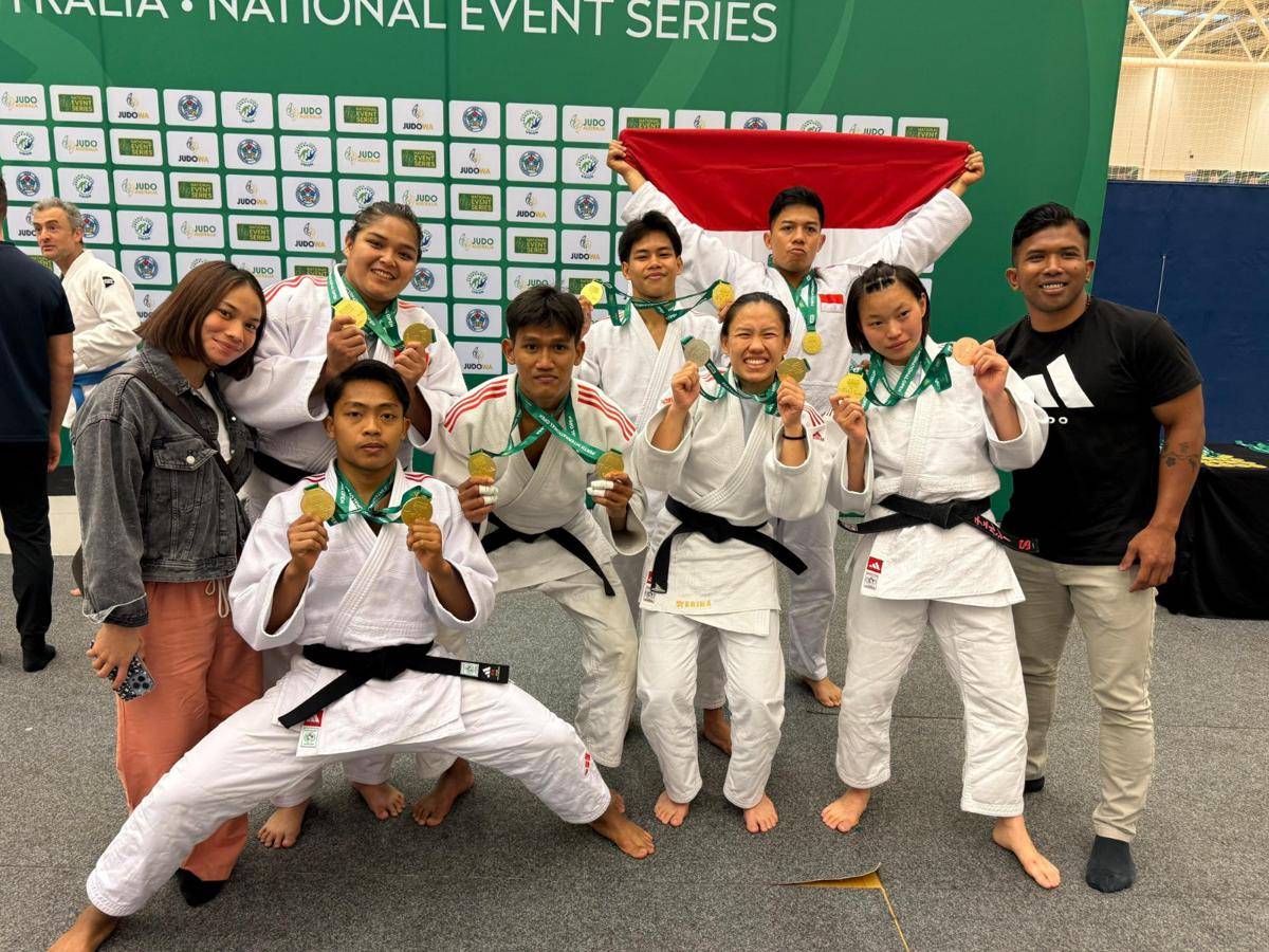 Pejudo Indonesia yang bermain di Perth Internasional Open 2025. (IDN Times/istimewa)