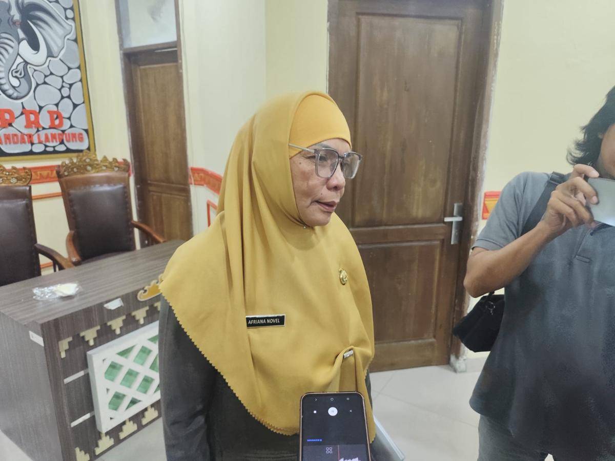 Kepala Dinas Pendidikan Kota Bandar Lampung, Eka Afriana. (IDN Times/Muhaimin)