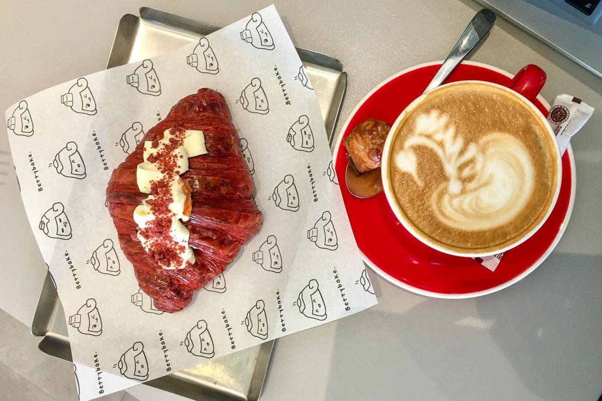 salah satu croissant Bettybake Bakery & Coffee (dok.pribadi/Natalia Indah)