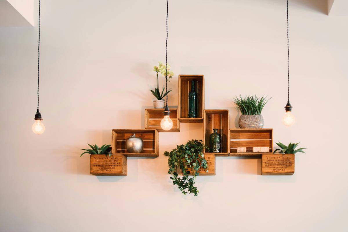 ilustrasi furnitur kayu