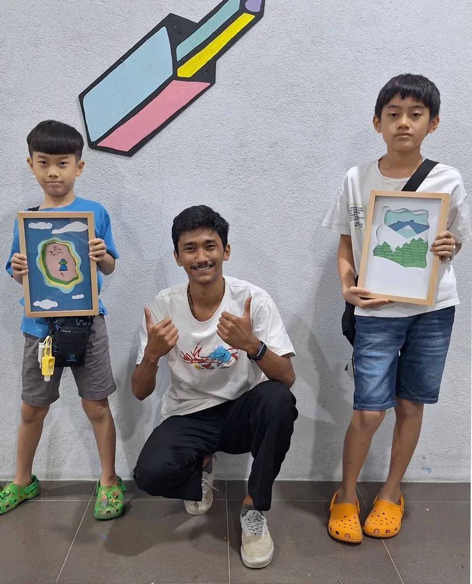Eko Nugroho Art Class, Les Lukis ala Seniman Cilik Jogja (Instagram.com/ekonugrohoartclass)