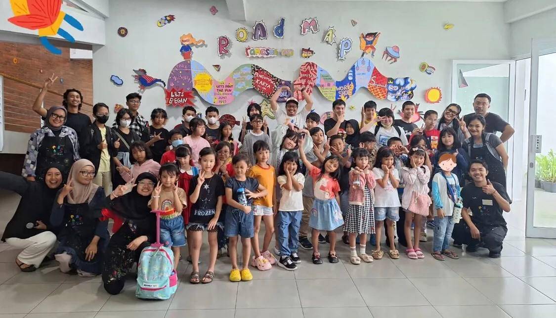 Eko Nugroho Art Class, Les Lukis ala Seniman Cilik Jogja (Instagram.com/ekonugrohoartclass)