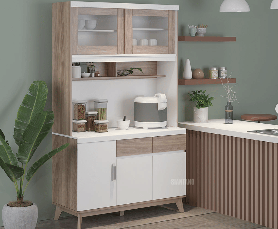 ilustrasi lemari dapur 