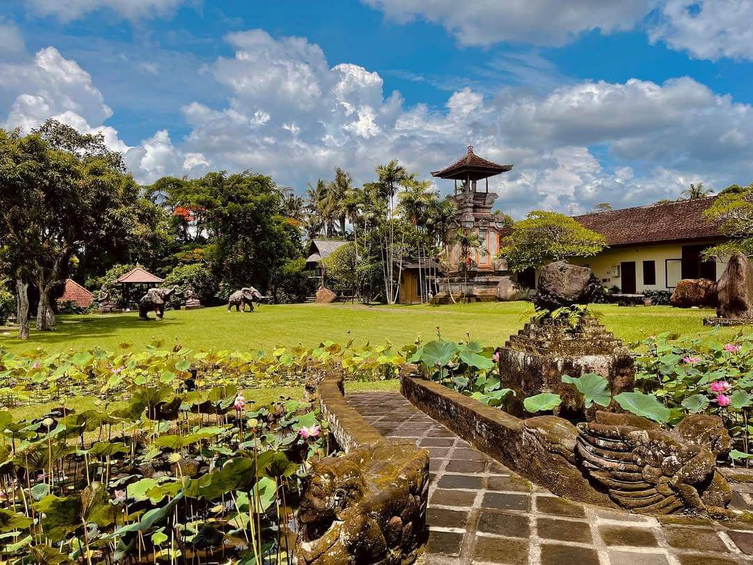 area taman di Museum Rudana (instagram.com/museumrudana)