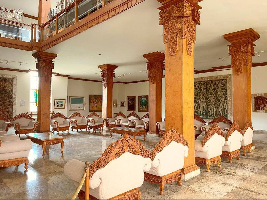 suasana di dalam Museum Rudana (instagram.com/museumrudana)