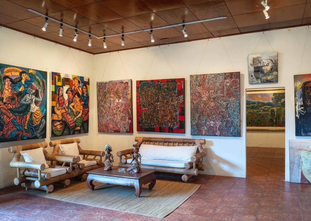 koleksi seni di Museum Rudana (instagram.com/museumrudana)