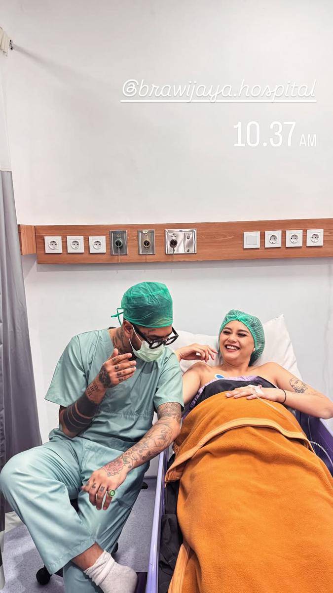 istri Onad melahirkan anak kedua
