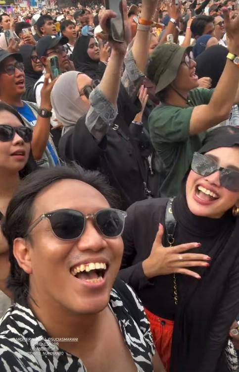 Komika Yudha Khan Nonton Pestapora Day 3
