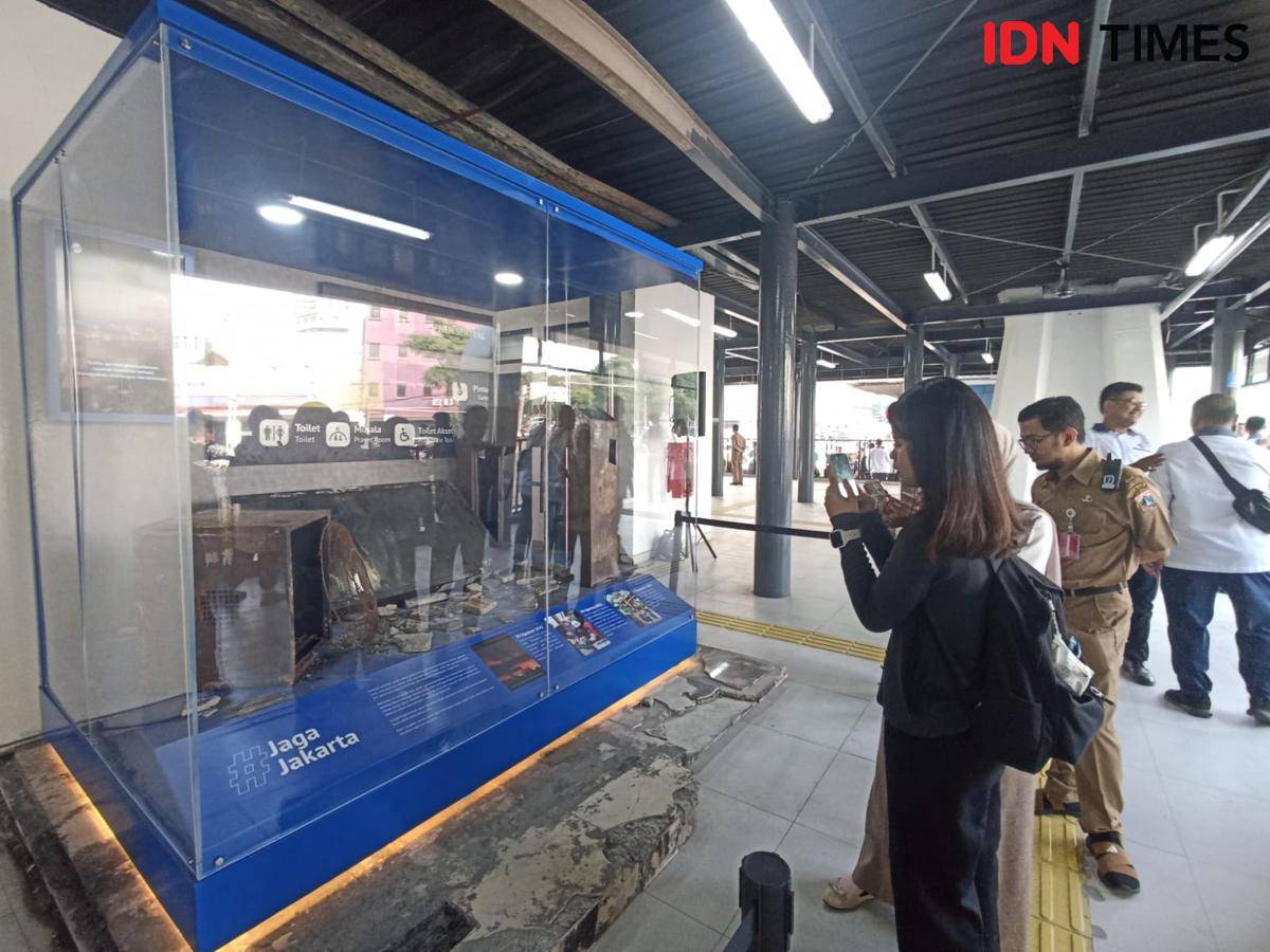 Halte Transjakarta Jaga Jakarta