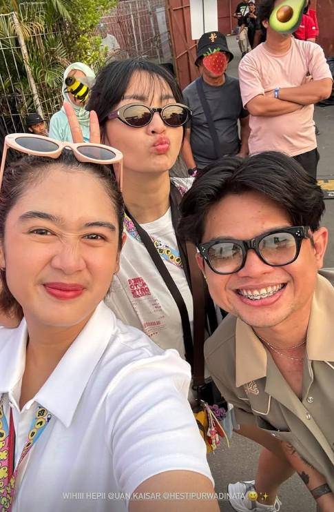 Hesti Purwadinata Nonton Pestapora Day 3