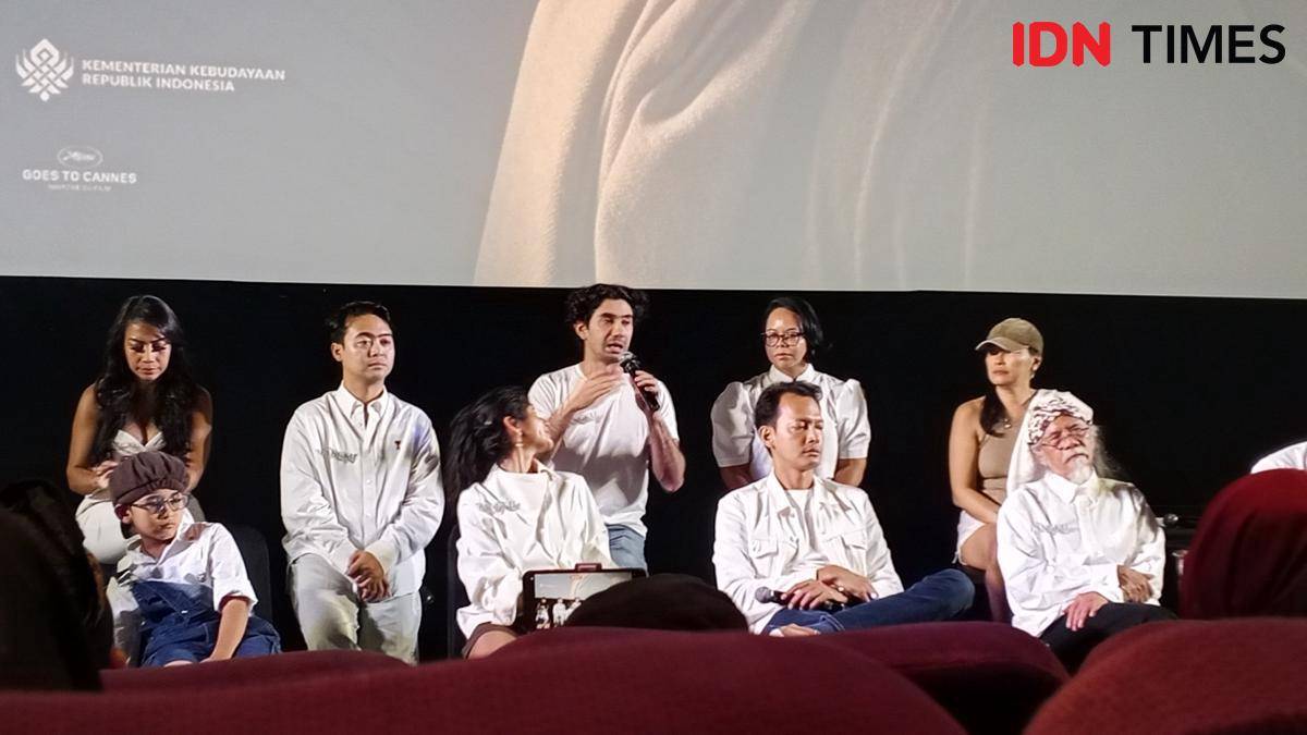 Konferensi Pers Film Pangku pada Senin (8/9/2025)