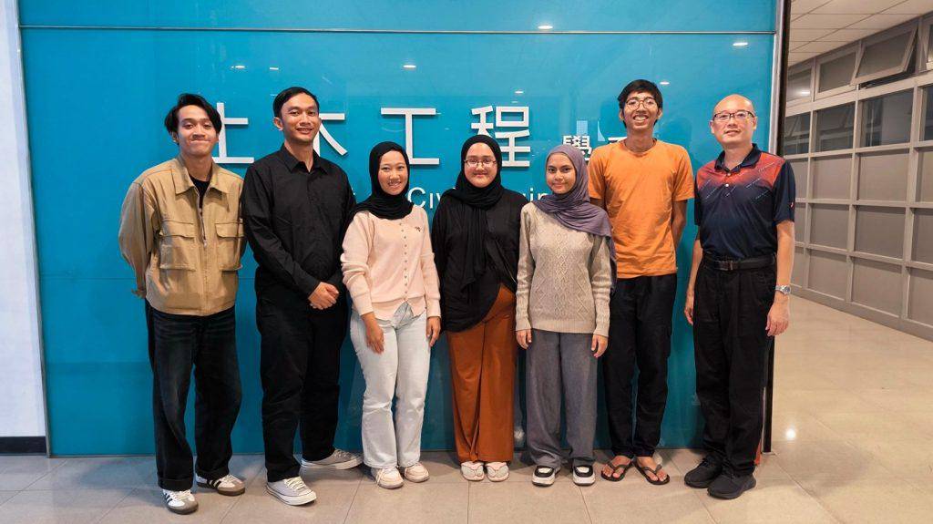 Tiga Mahasiswa Prodi Teknik Sipil, Fakultas Teknologi Infrastruktur dan Kewilayahan Itera Mengikuti The Taiwan Experience Education Program (TEEP) di National Ilan University, Taiwan