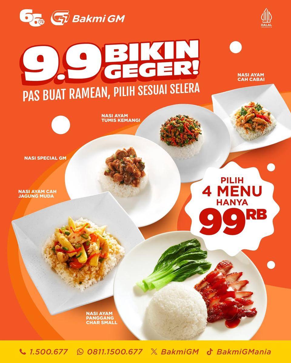 Promo Bakmi GM 9.9 2025