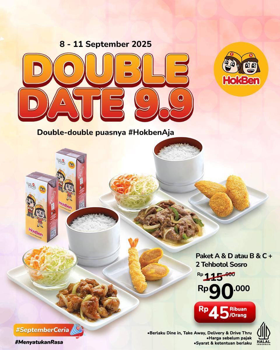 Promo HokBen 9.9 2025
