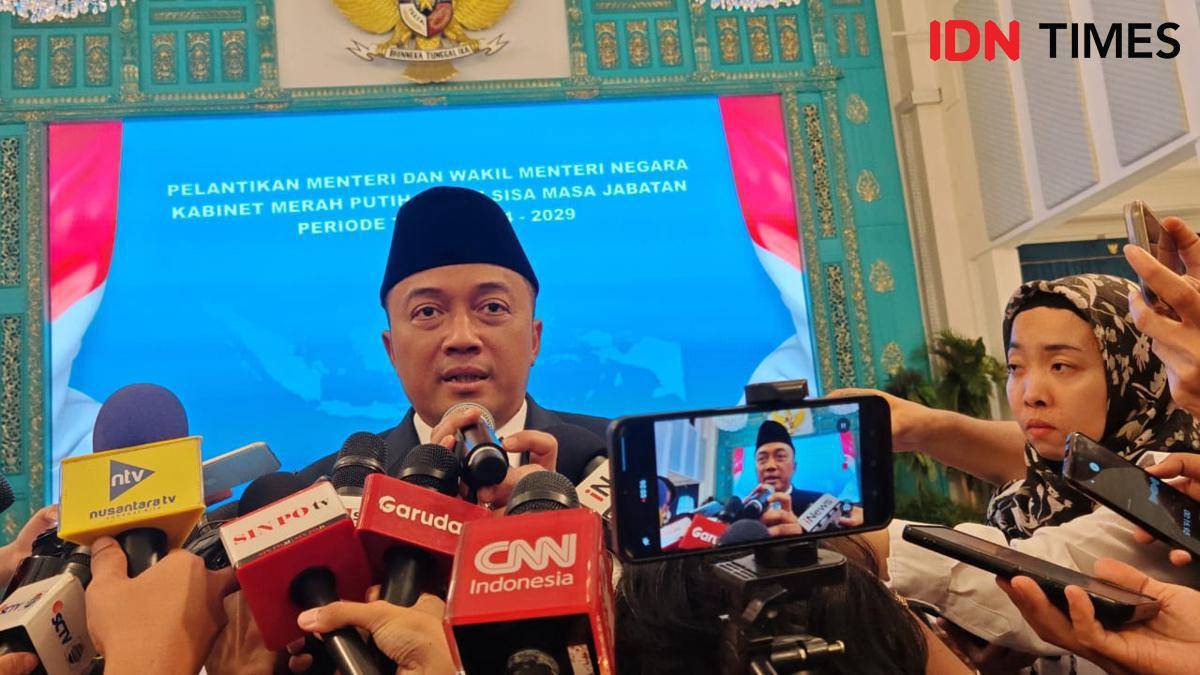 Menteri Sekretaris Negara Prasetyo Hadi di Istana Kepresidenan, Senin (8/9/2025).