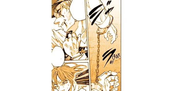 Si Polisi berhasil memborgol Lu Shaotang - Sakamoto Days