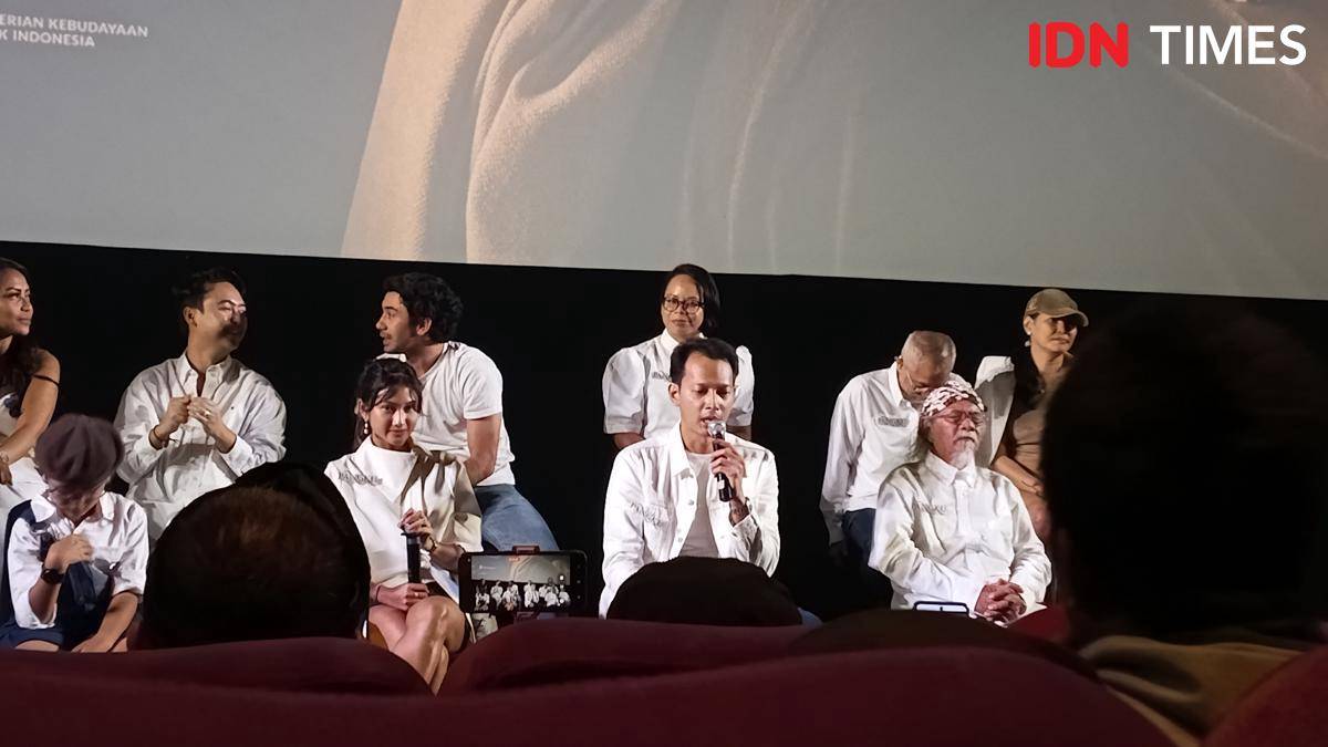 Konferensi Pers Film Pangku pada Senin (8/9/2025)