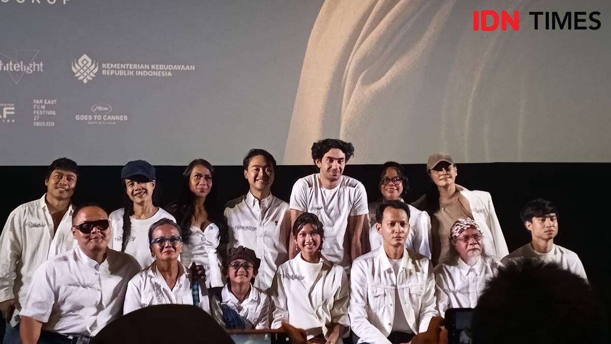Konferensi Pers Film Pangku pada Senin (8/9/2025)
