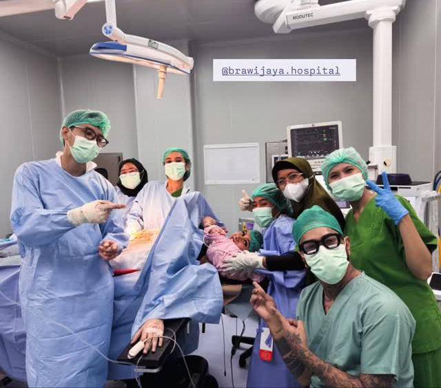 istri Onad melahirkan anak kedua