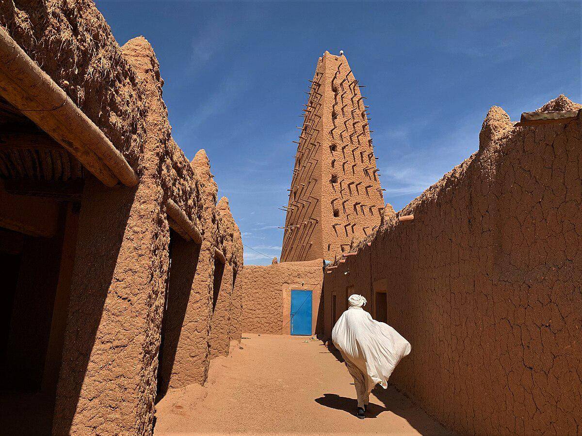 potret Masjid Agung Agadez
