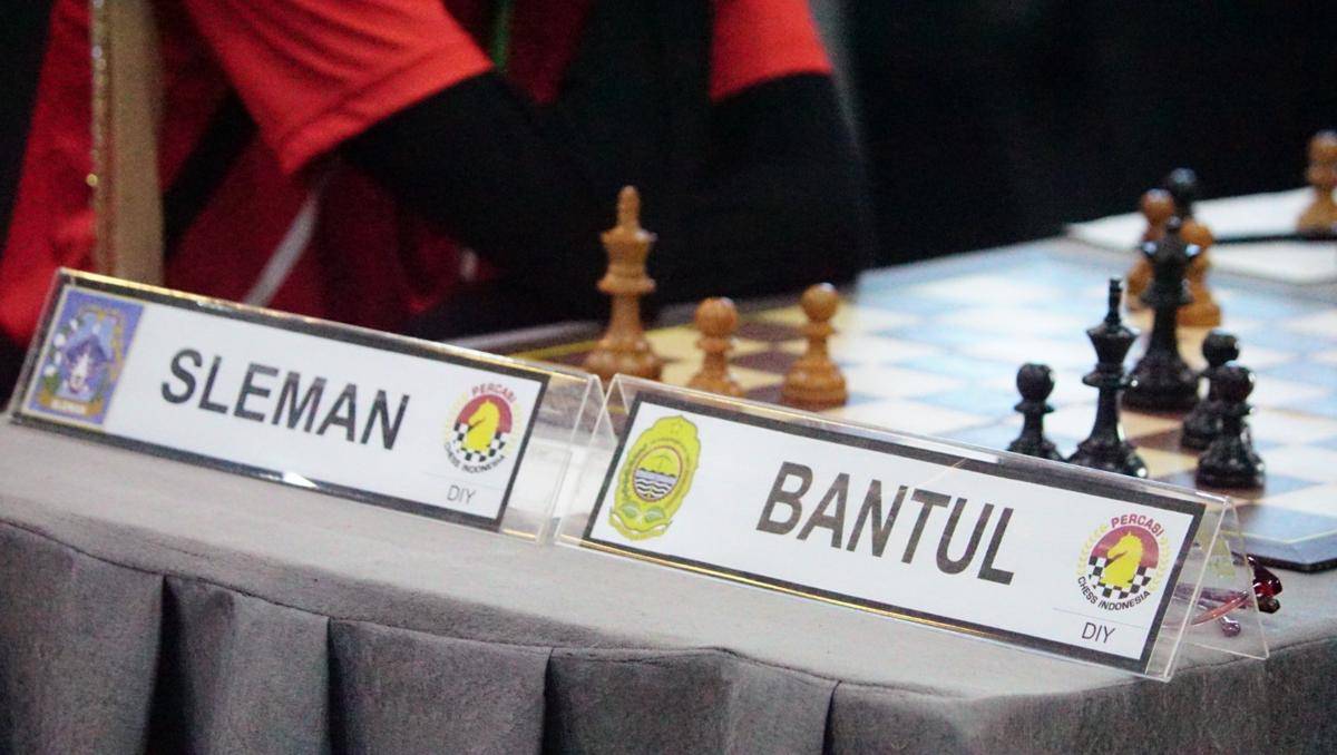 Sleman Juara Umum Cabor Catur Porda DIY XVII 2025