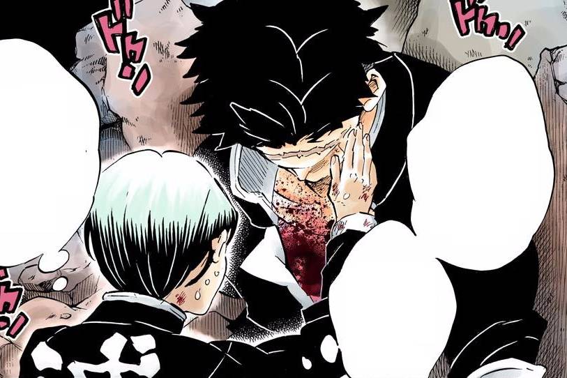 kematian Gyomei Himejima. (dok. Shueisha/Demon Slayer: Kimetsu no Yaiba)